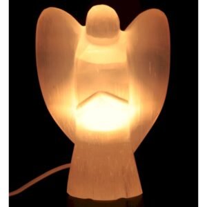 Lampe Sélénite Ange 20 cm