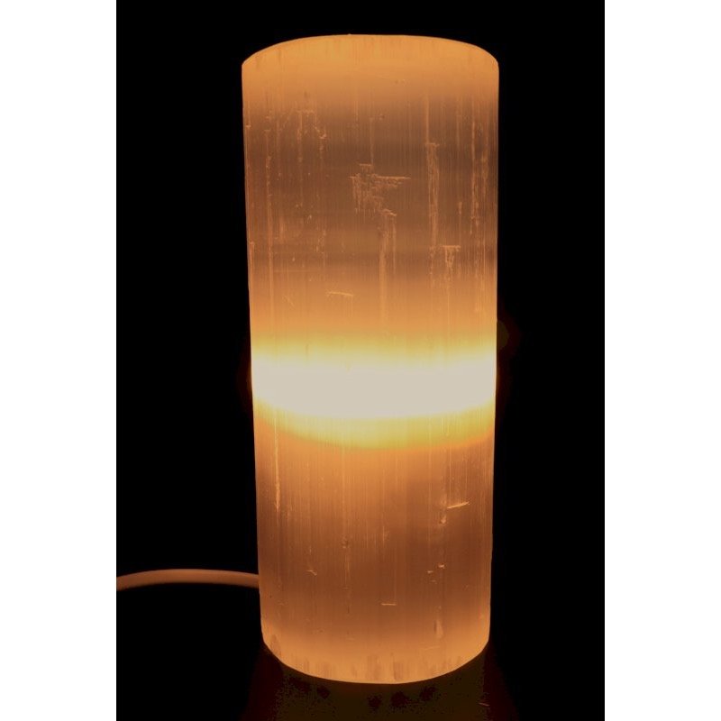Lampe Sélénite Cylindre 20 cm