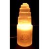Lampe Sélénite Montagne Gravée 20 cm – Arbre de Vie