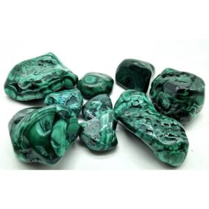 Malachite formes libres polies 1 kg