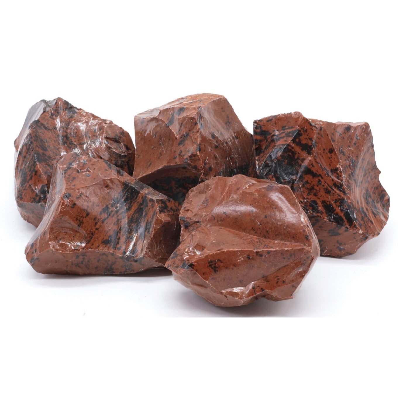 Obsidienne Mahogany 'A' brute – Lot de 1 kg