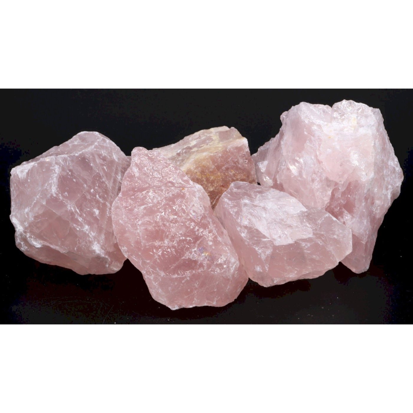 Quartz Rose 'A' brut – Lot de 1 kg
