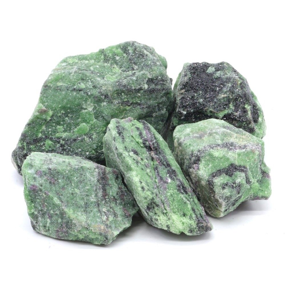 Rubis Zoïsite 'A' brut – Lot de 1 kg