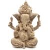 Statue Résine Ganesh Gris 13 cm