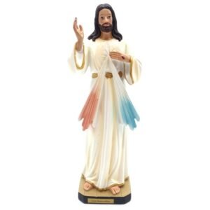 Statue Résine Sacré Coeur de Jesus/Miséricordieux 30 cm