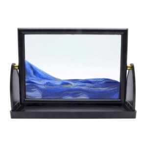 Tableau à Sable Mouvant Réversible 26 cm – Bleu