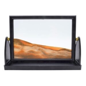 Tableau à Sable Mouvant Réversible 26 cm – Orange
